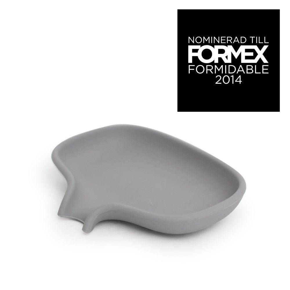 Bosign Tvålkopp Soap Saver Flow - Ljusgrå / Silikon