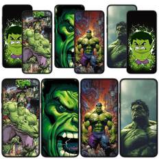 for Samsung Galaxy S24 S23 iPhone 16 15 14 Xiaomi Redmi Note 13 12 11 Pro Max X 8 9 10 XR A05 13C 12C OPPO A15 A40 Huawei Phone Case Marvel Hulk Cover for Redmi Note 13 Pro Plus 5G hjort