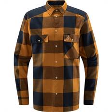 Haglöfs Timmer Shirt Men - Desert Yellow/Tarn Blue