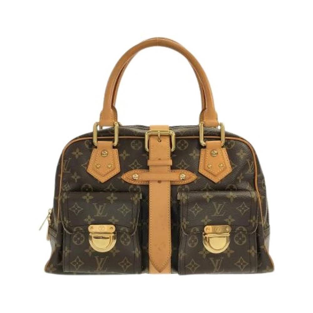 Louis Vuitton Vintage Pre-owned Monogram Manhattan Bag - Vintage - Dame - Brun - ONE SIZE -