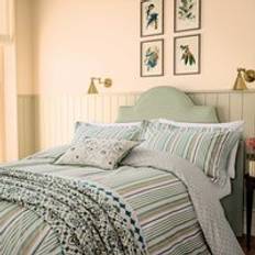 Joules Charleston Stripe Single Duvet Cover SET, Green