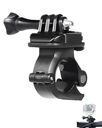 Lokyoyo cykelfäste för Insta.360 Go Ultra/X5/X4/Ace Pro 2 och DJI Action Series etc. Actionkamera, 360° roterbar och halkfri, passar 2 spetsar gränssnitt och magnetisk bas (universal)