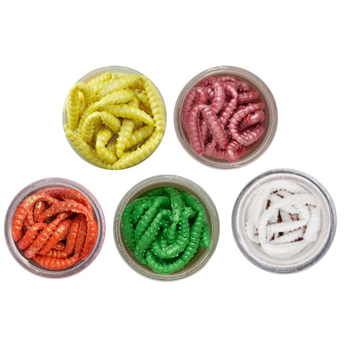 Berkley PowerBait Honey Worms Garlic - Bubblegum