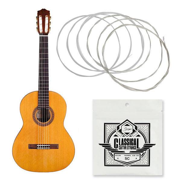Gitarrstrenge Nylon .028-043 - Akustisk guitar strenge