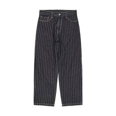 Orlean Pant Orlean Stripe, Black / White - Musta (W40)