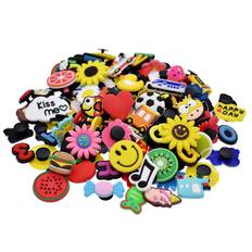 Sko Charms 50 stk. Tilbehør til Piger Drenge, Sko Charms Tilbehør Crocs Dekoration Armbånd Festdekorationer Fødselsdagsgaver, Påskegaver