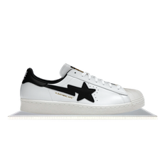 Superstar x Bape White Black