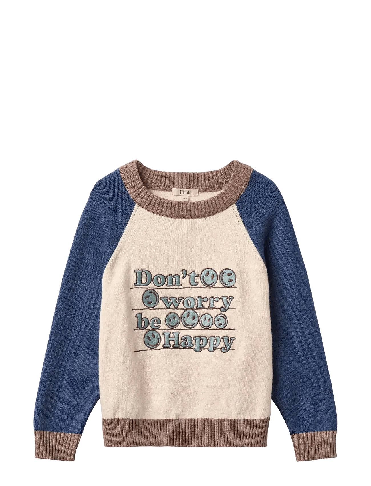 Fliink Alon Contrast Pullover - Blue - 92