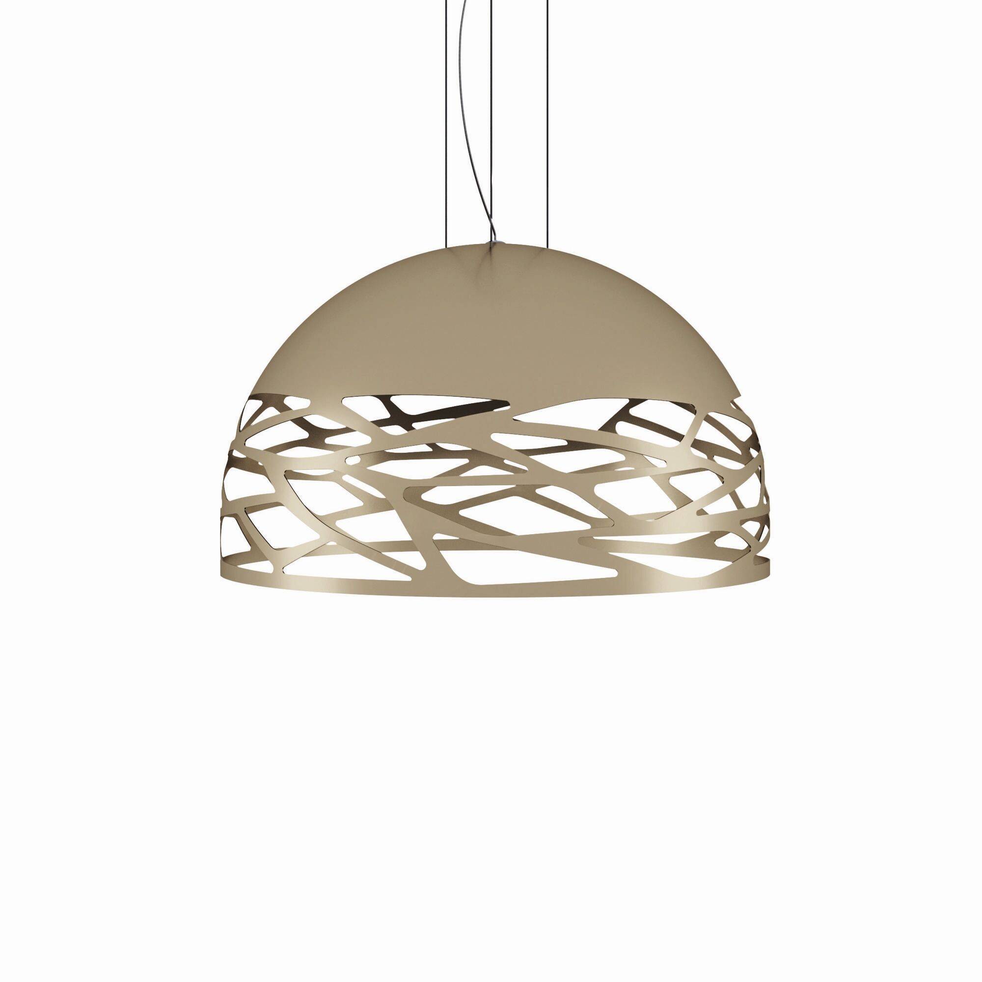Kelly Dome Taklampa Champagne Medium