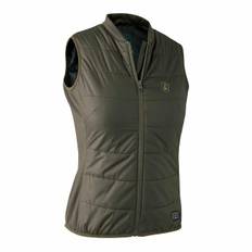 Väst dam med värme | Lady Heat Inner Waistcoat   DEERHUNTER - 36 - Deep Green