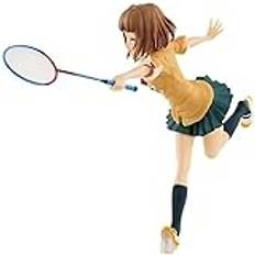 Eamily för EXQ Idol Master Askungen Kita See Yuzu Badminton Anime flyttbar docka karaktär samlarmodell staty leksak PVC docka skrivbordsdekoration (19 cm)