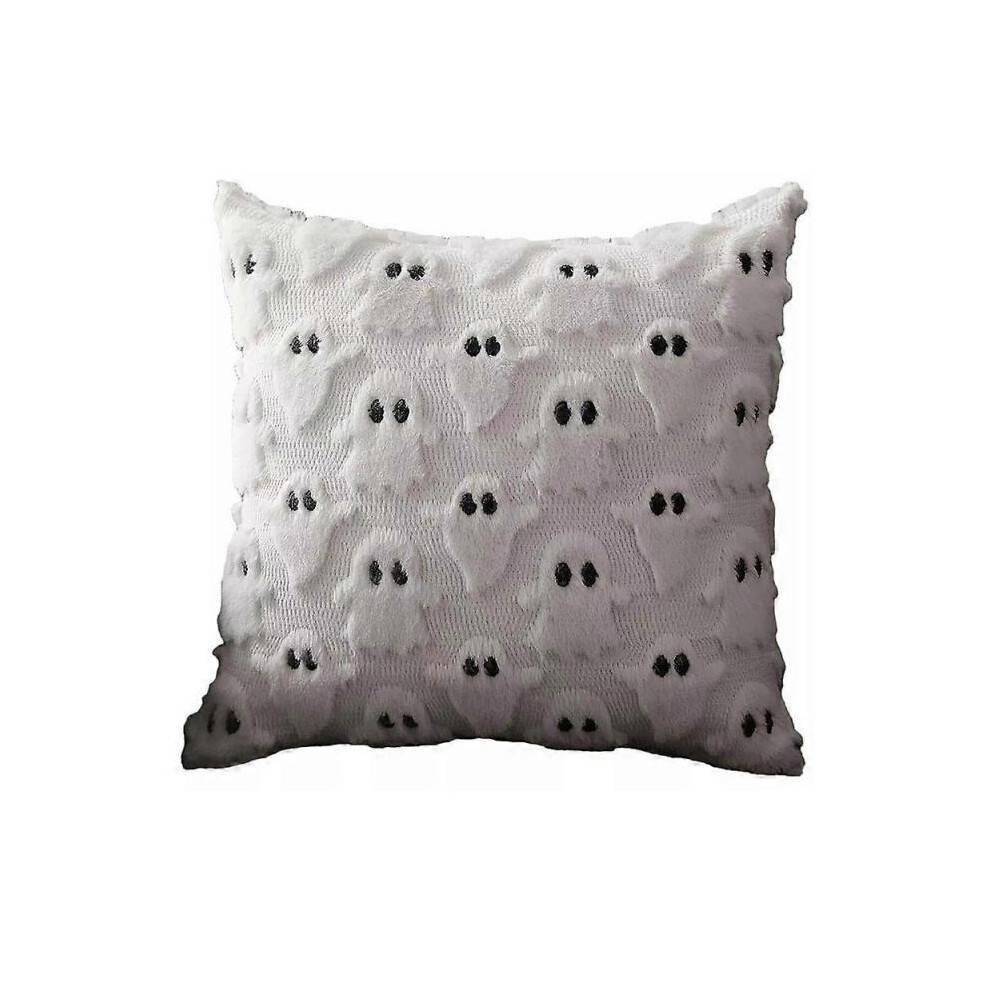 (40x40cm) Ghost Cushion Covers Halloween Decorations 18x18 inch Cute Ghost Pillow Covers