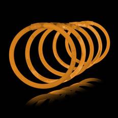 Orange Glowsticks 100x - Självlysande armband