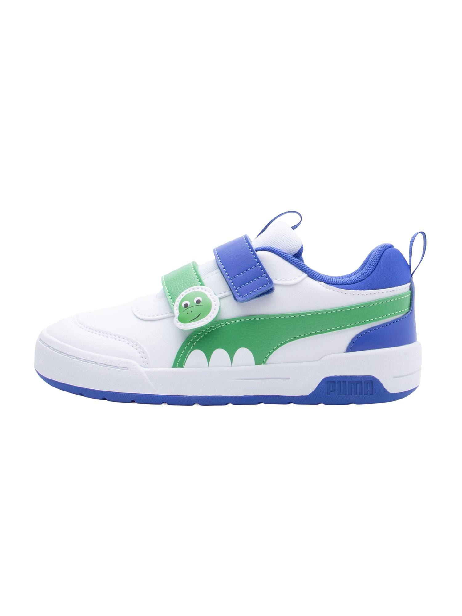 PUMA Sneaker 'Multiflex 2 Dino' blå / grön / vit