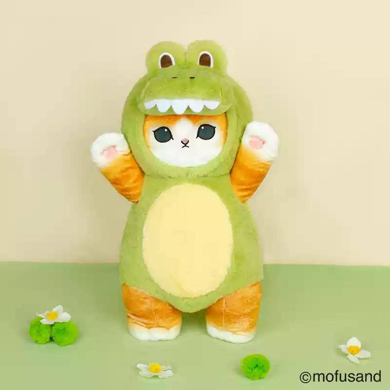 30/50cm Mofusand Kawaii Cos Katt Kawaii Djur Gosedjur Cosplay Djur Dinosaurie Ko Björn Söt Gosedjursdocka Barnpresent Leksak