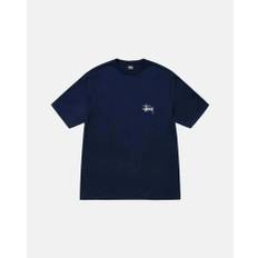 STUSSY BASIC TEE NAVY - Medium