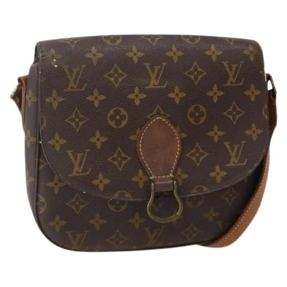 Louis Vuitton Vintage Pre-owned Canvas Cross Body Taske - Vintage - Dame - Brun - ONE SIZE - Tyl