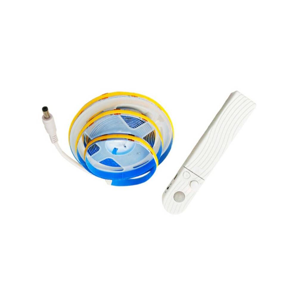 8MM COB 3000K Led Strip 5V with Motion Sensor Flexible LED 320LEDs/M Induction Night Light for Stair Kitchen