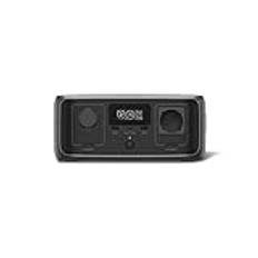 ECOFLOW bärbart elaggregat RIVER 3 (10 ms UPS), 245 Wh LFP-batteri, upp till 600 W effekt, dubbel körtid med GaN, < 10 ms UPS, 30% kompakt solcellsgenerator för utomhusbruk, camping, van