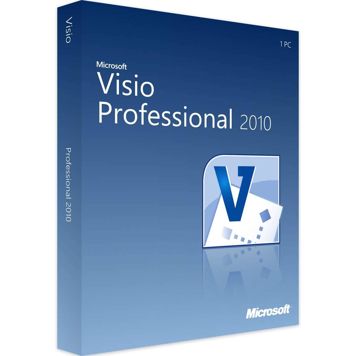 Microsoft Visio Professional 2010 | Retail | Windows | 1 PC
