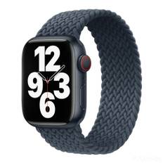 Apple Watch Ultra/Ultra 2 49mm etc Nylon urremme - Blå