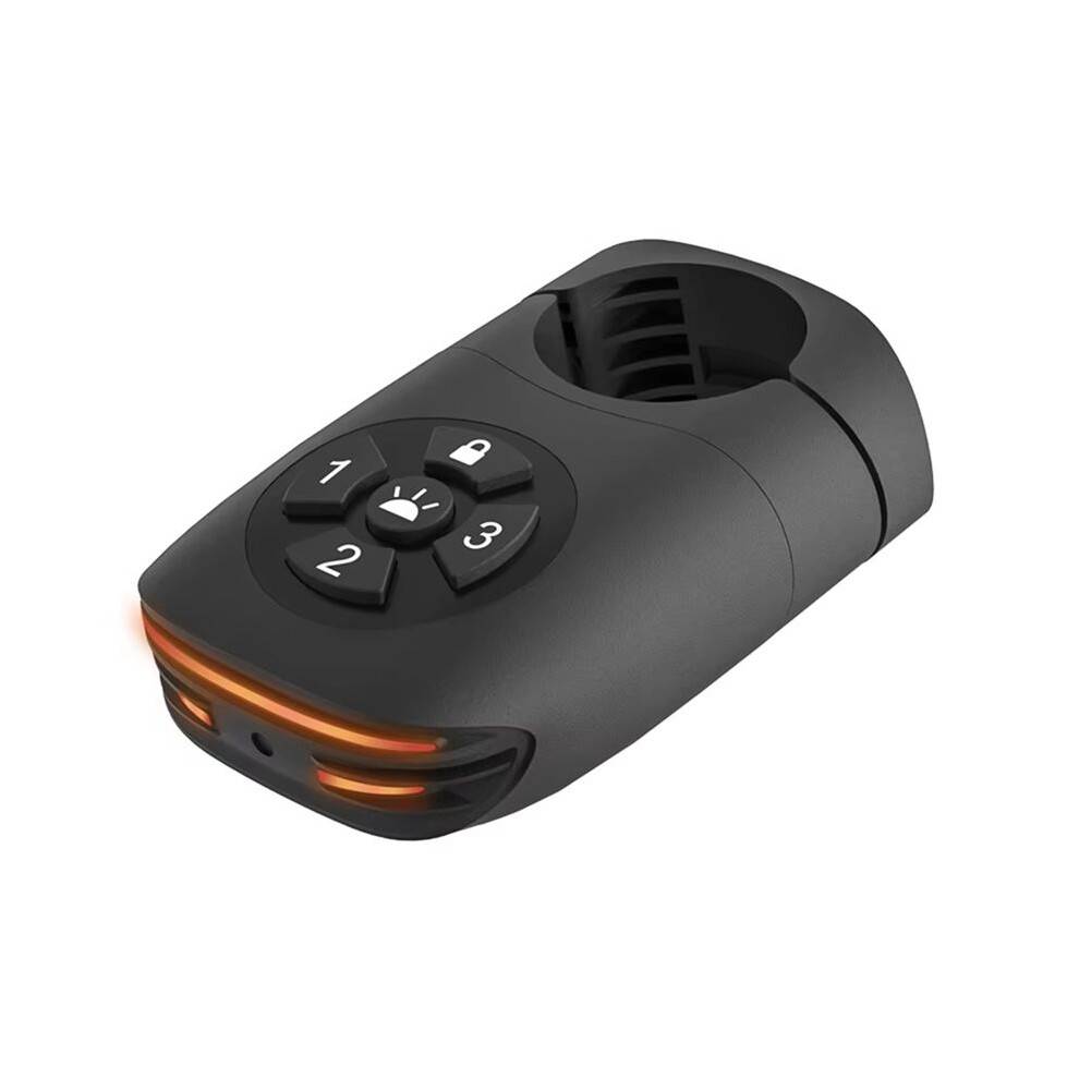 New Bicycle Alarm Tail Light Waterproof Auto Brake Sensing Taillight Remote Control Motorcycle Security Protection