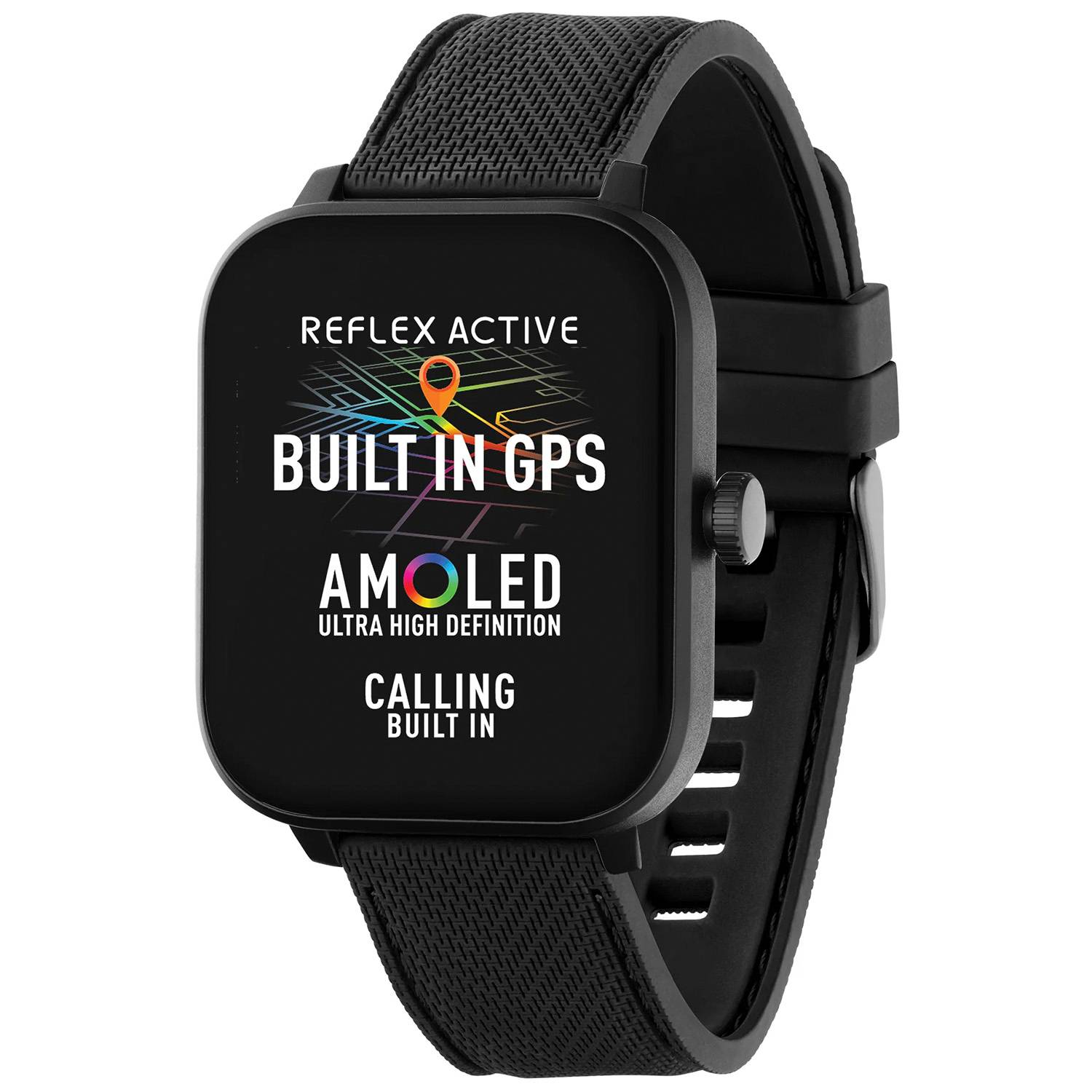Reflex Active VENTURE 400 S RA44-2216 - Unisex - 45 mm - Smartwatch - Quartz m. Oplader - Mineralglas