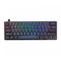 Ducky One 3 Pro Mini Nazca Line RGB Tangentbord [MX2A Speed Silver] - Svart