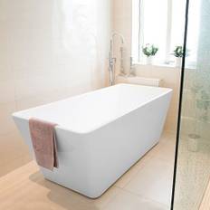 Badekar Bathlife Ideal Rakt 1600 Hvid Poleret