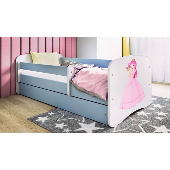 Kocot Kids Barnsäng - Babydreams Blå - Prinsessa 160x80 Cm