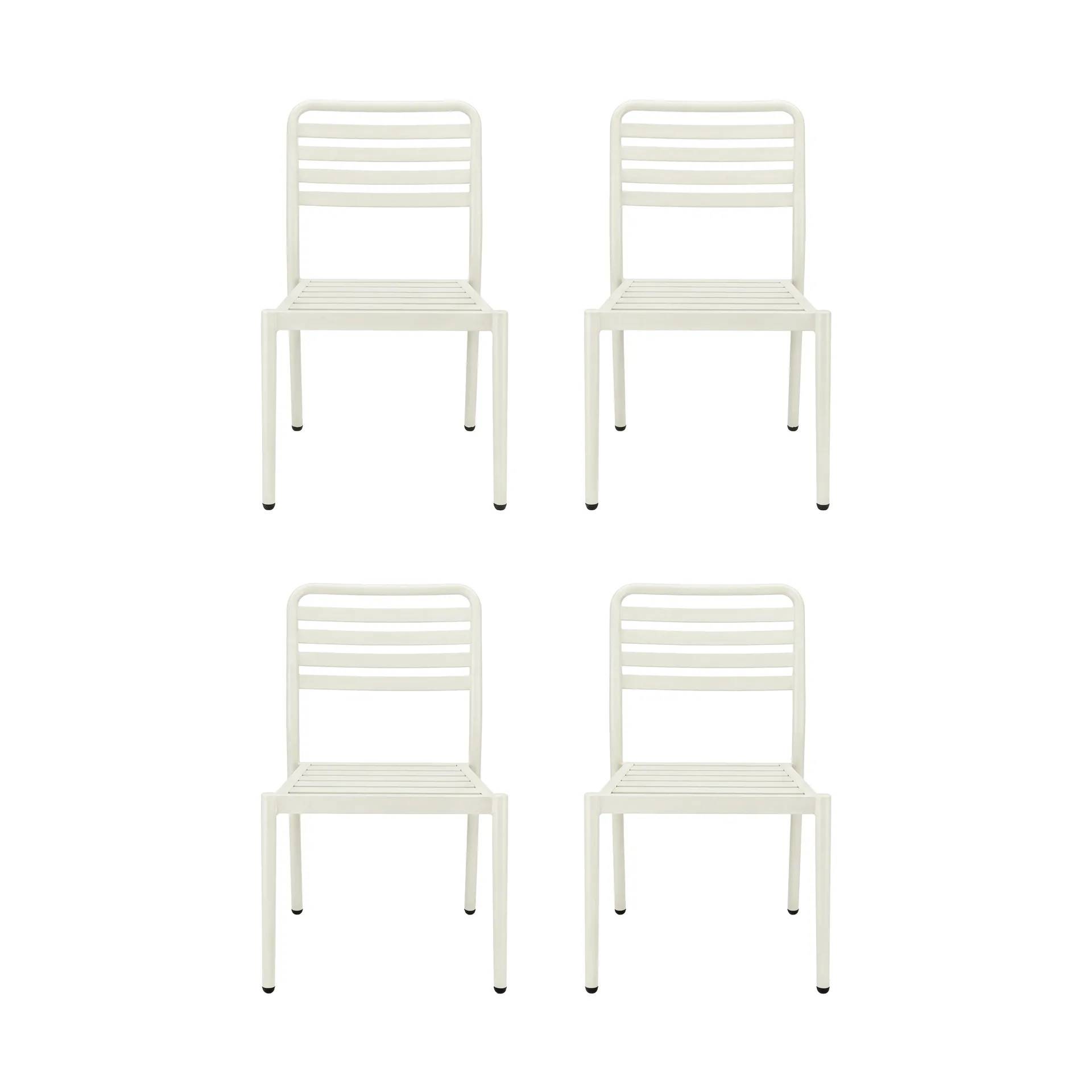 1898 Messina stol, Off white, 4-pack