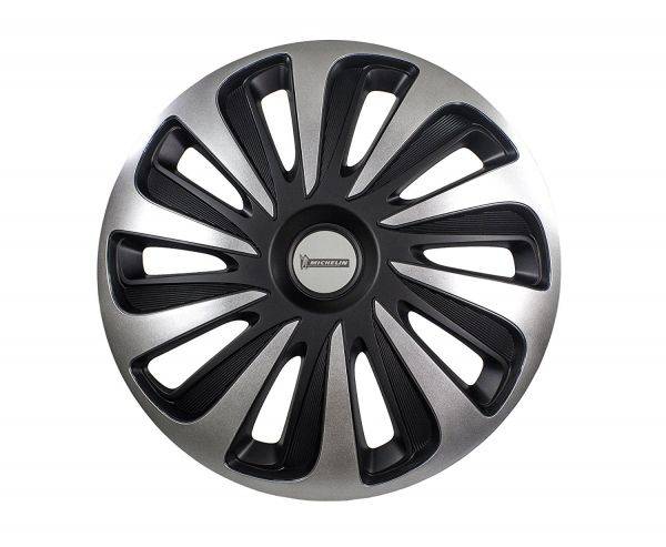 Michelin Hjulkapsler 14" Black 4 stk sæt.