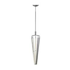 RUBN Bloomsbury ljuskrona lång 5-kronorskrona (H135,5-163 cm) Steel