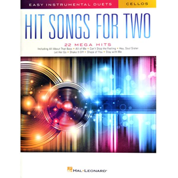 Hit Songs for Two Cellos, Easy Instrumental Duets