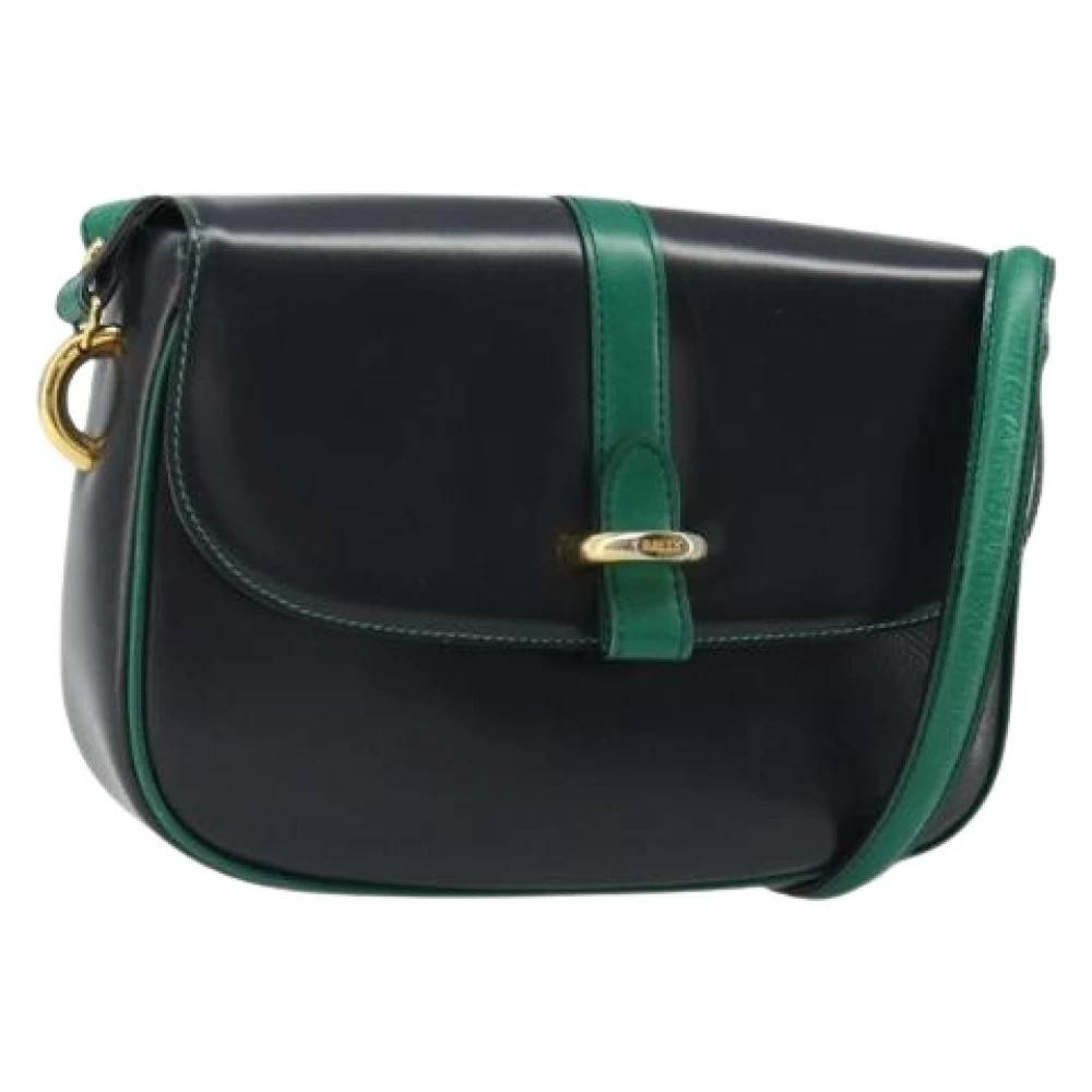 Bally Pre-owned Pre-owned Skuldertaske - Vintage - Dame - Sort - ONE SIZE - Uld