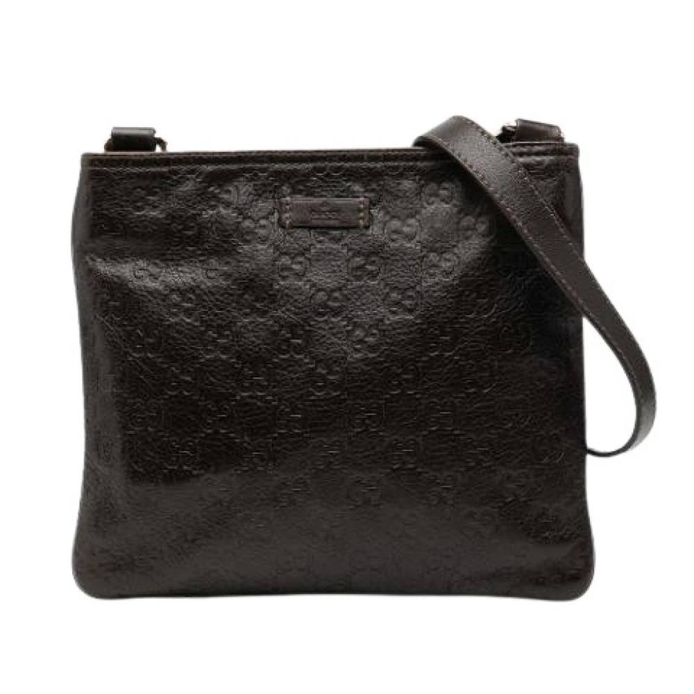 Gucci Vintage - Pre-owned Vintage Crossbody Bag Vintage - Dam - ONE Size - Läder