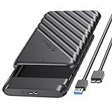 ORICO 2.5" USB 3.0 5Gbps Gehüüs Für SATA HDD & SSD In Schwarz