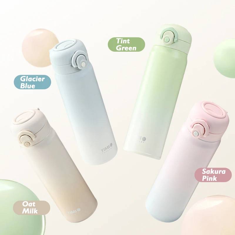 500ml large capacity thickened 316 stainless steel vacuum Thermal insulation portable Tumbler Thermos Water bottle Coffee cup