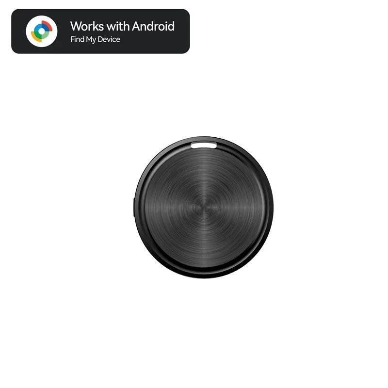 F8 Smart Tracker — Works with Apple Find My & Google Find My - Google Black