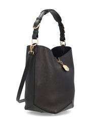 Lanvin Catch Shoulder Bag — Black