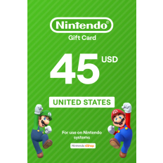 Nintendo eShop $45 USD Gift Card (US) - Digital Code