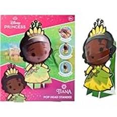 Disney Princess Tiana-figur – 3D Pop Head 30 cm – Beauty and The Beast – samlarfigur – leksak presentidé (DPT24336)