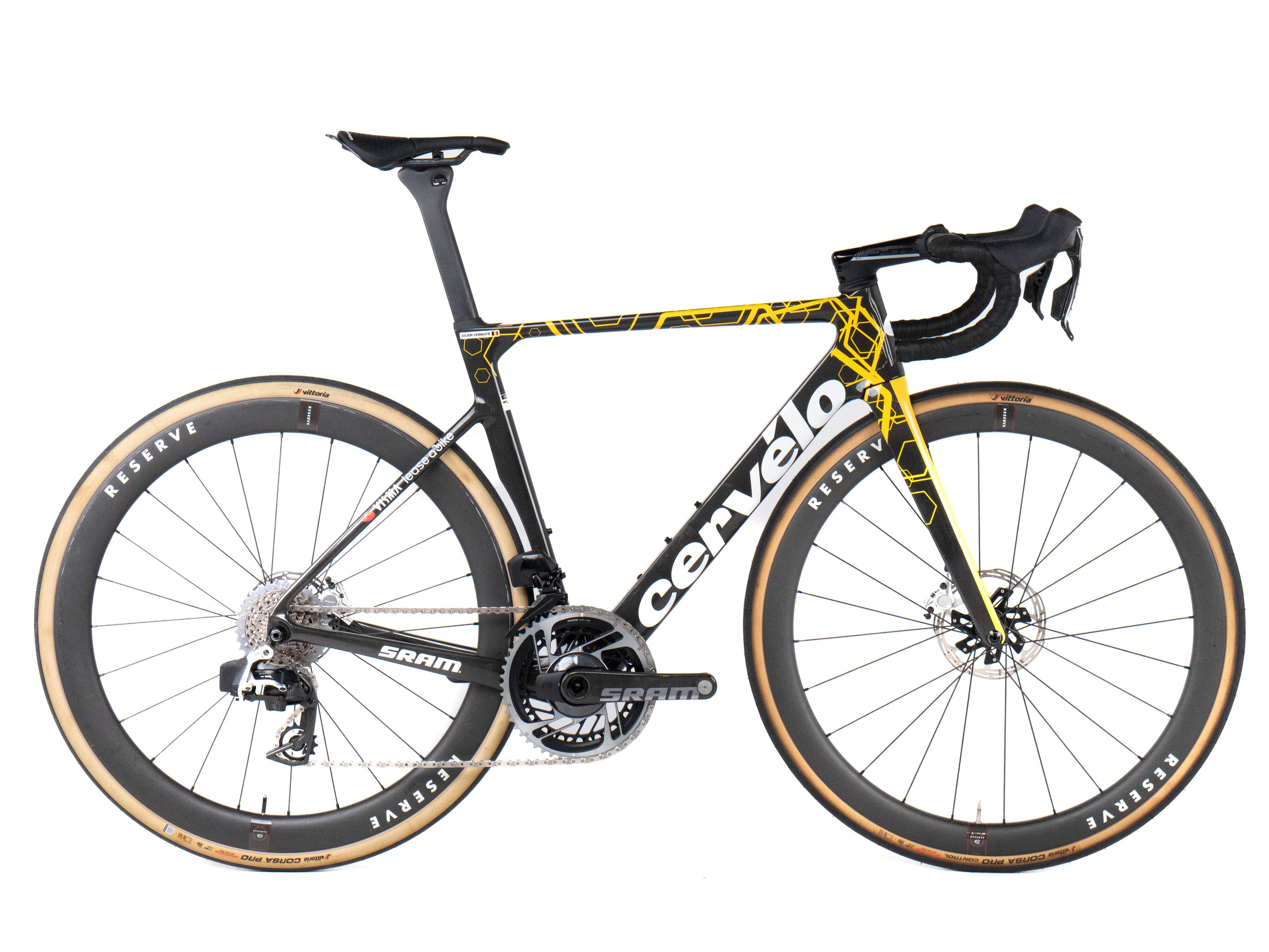 Cervélo Soloist 2024 Julien Vermote size 54 Team Visma Lease a Bike Sram Red eTap AXS 2x12sp - Bikeroom / 54 / Team Visma Lease a Bike