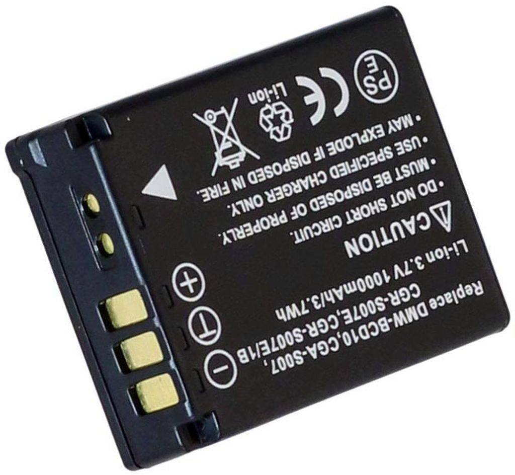 Batteri till Panasonic CGA-S007/CGA-S007E mfl
