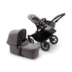 Bugaboo Donkey5 Mono Stroller - Black/Grey Melange