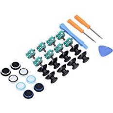 Joystick Kit för One, Reservdelar Till One-kontroller Kompatibel med Vanlig S 1st Elite-kontroller PS3 PS4 360(QM21071011 (ren färg))