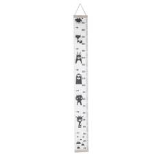Wood Wall Hanging Child Kid Height Measuring Ruler Room Home Decoration(style C)