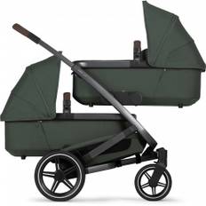 Joolz Geo3 Twin Pram Forest Green