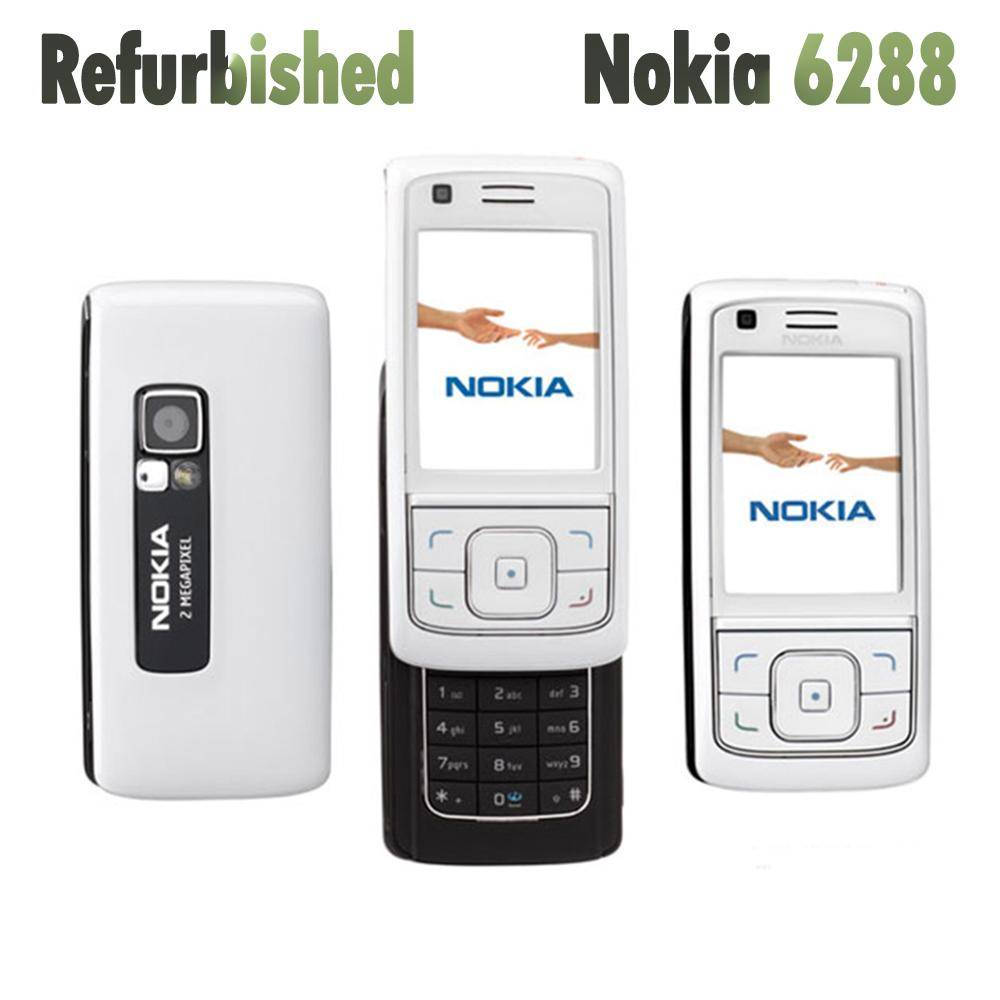Renoverad Nokia Original Nokia 6288 mobiltelefon No charger