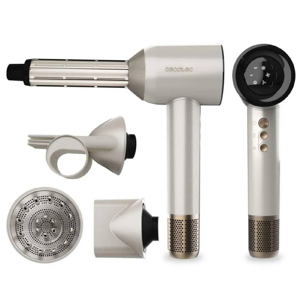 Cecotec Ionicare Rockstar Nano Iontech 4-in-1 Hårtørrer Refurbished